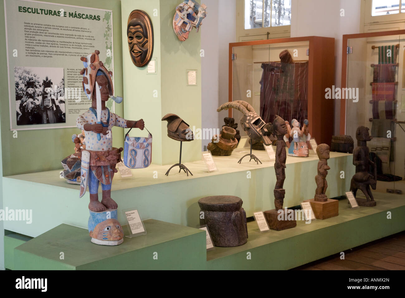 Afro Brasileiro Museum, Salvador Bahia, Brazil Stock Photo - Alamy