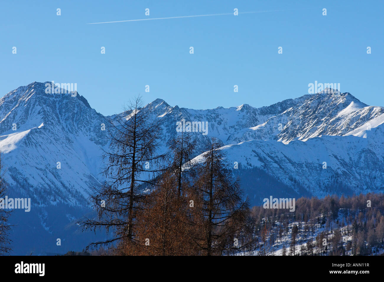 Brunschkopf by Seefeld Innsbruck Tyrol Austria Stock Photo