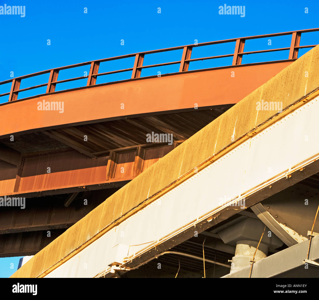 highway overpass, roadway Stock Photo Alamy