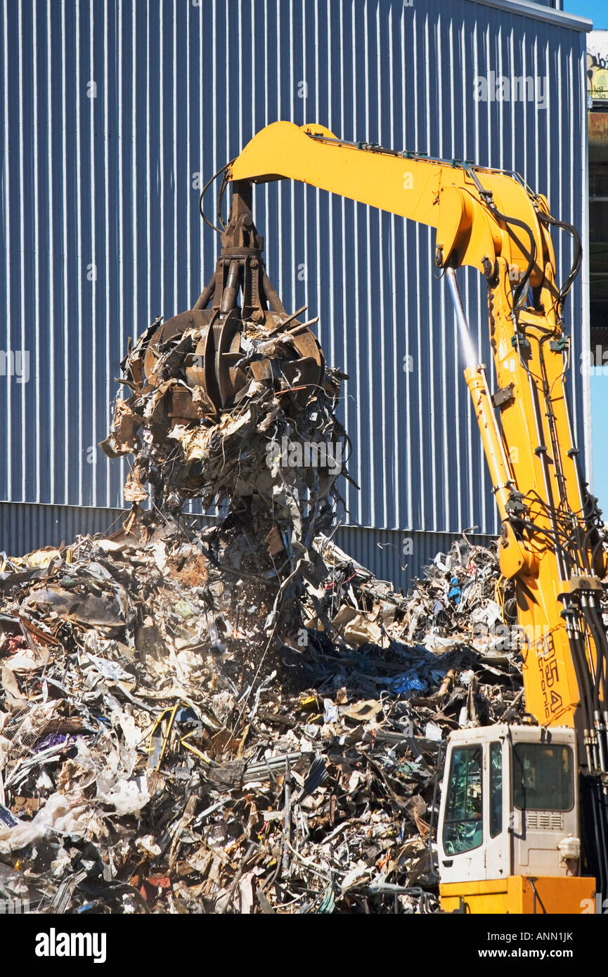 scrap yard Stock Photo