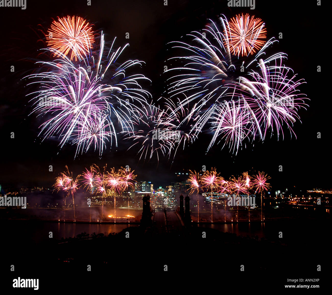 Fireworks displays competition Stock Photo Alamy
