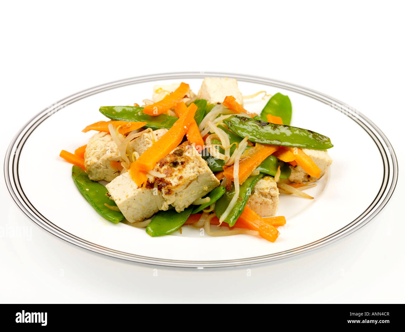 Tofu Stir Fry Stock Photo - Alamy
