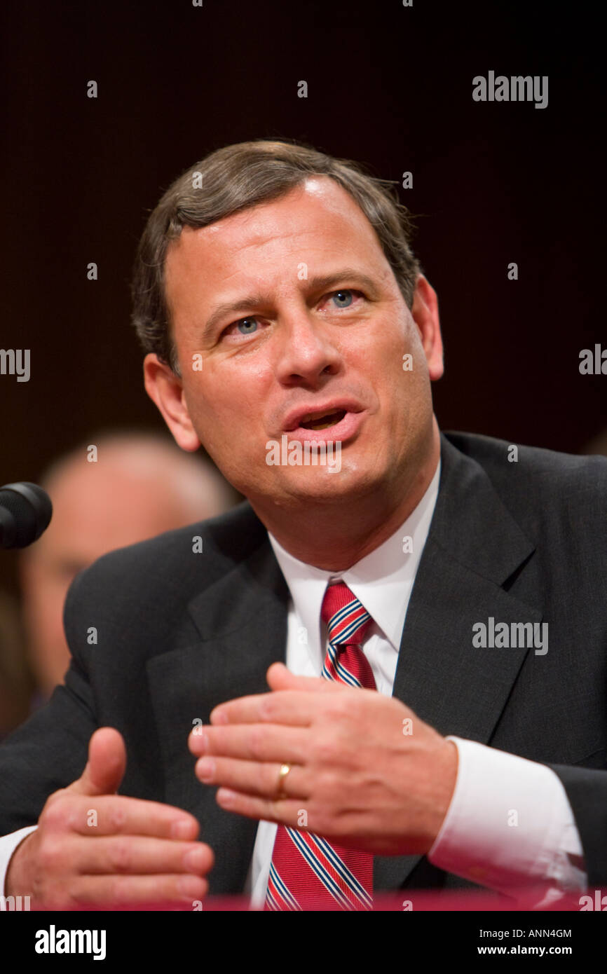 WASHINGTON DC USA U S Supreme Court nominee Judge John G Roberts Jr ...
