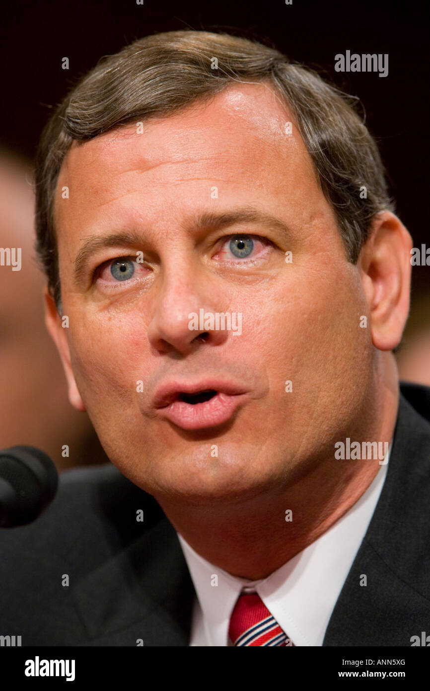 Judge Roberts High Resolution Stock Photography and Images - Alamy