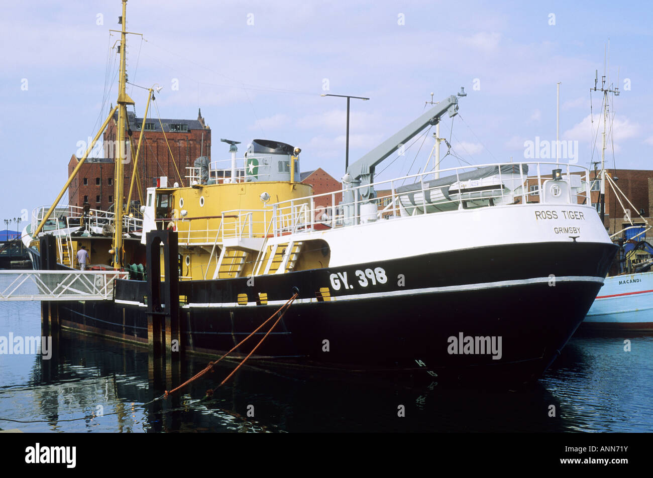 Grimsby National Fishing Heritage Museum Stock Photo Alamy
