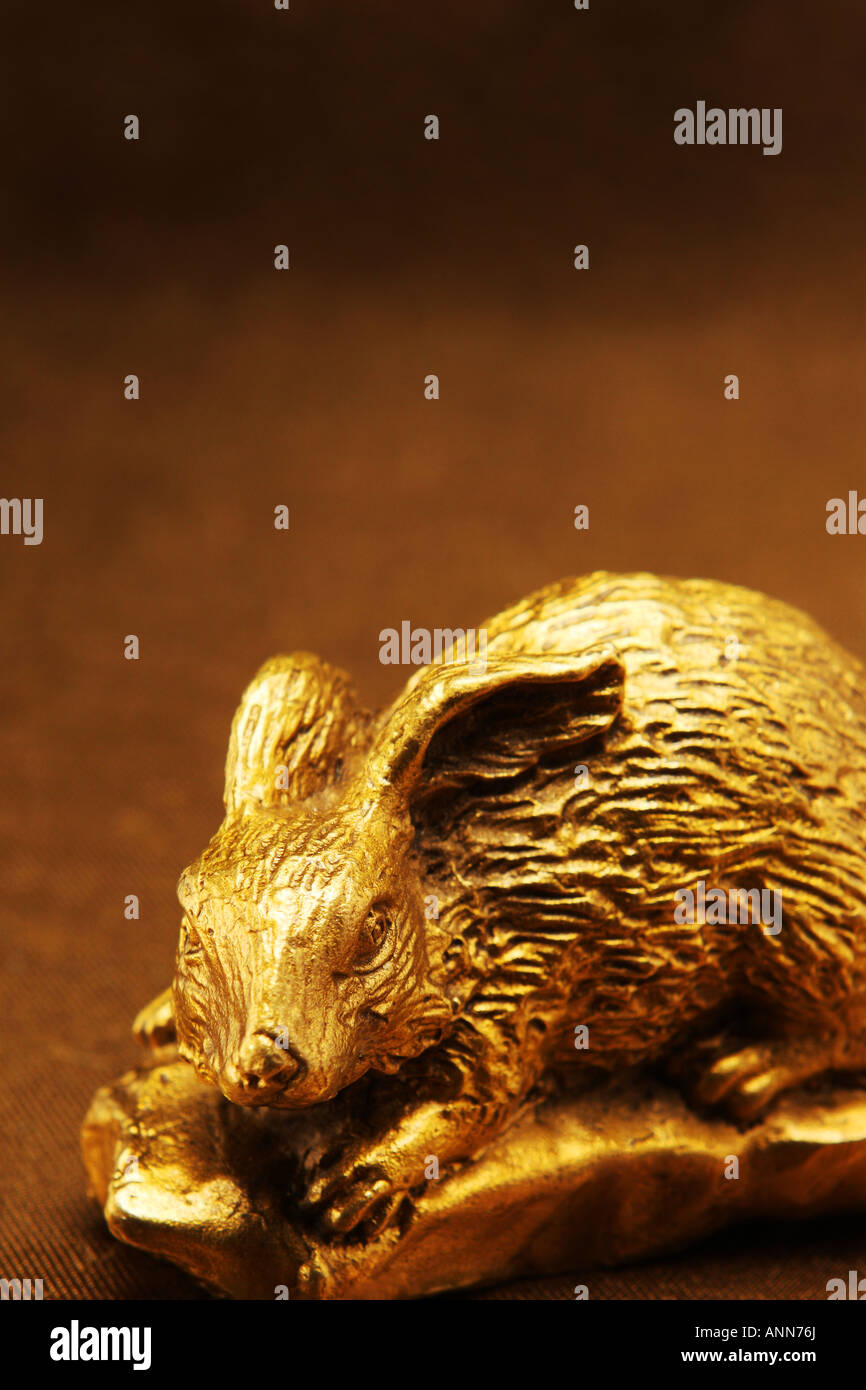 Chinese Zodiac - Rabbit Stock Photo - Alamy