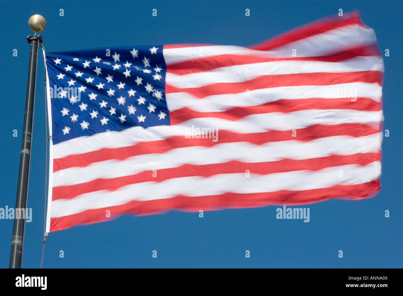 us flag stars and stripes Stock Photo