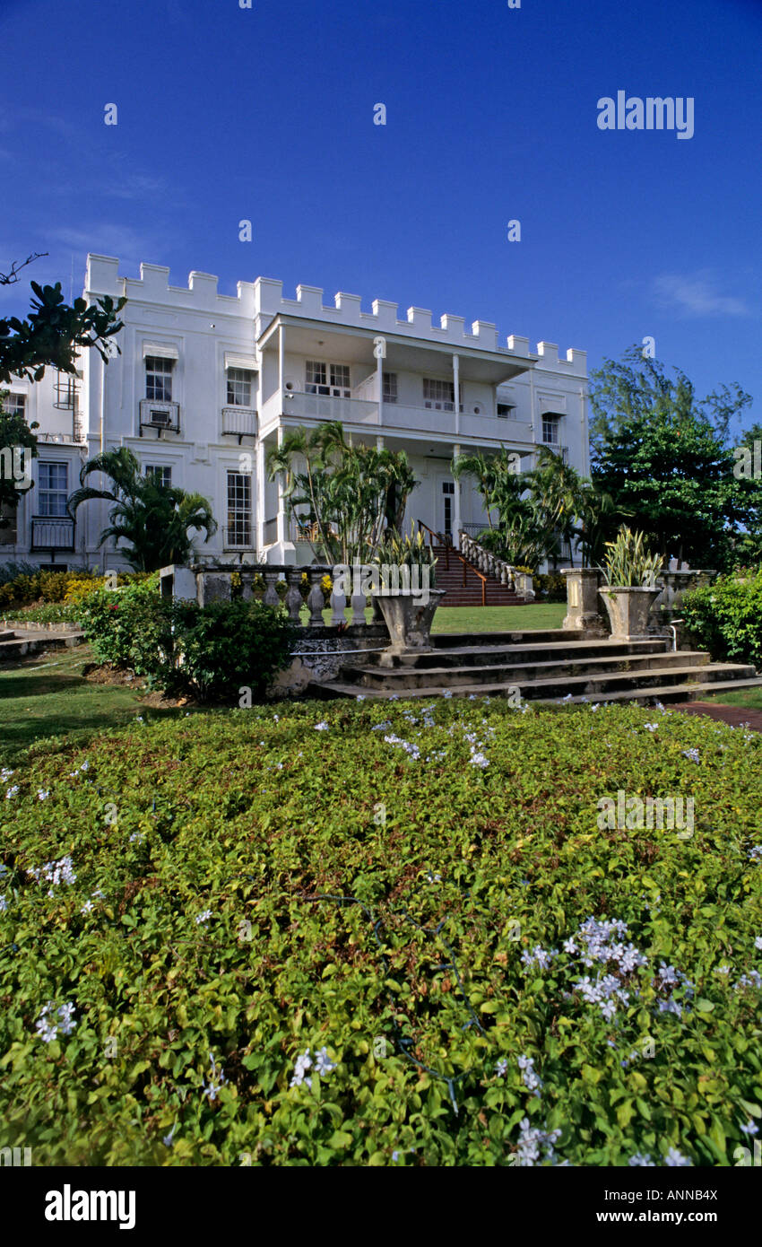 Sam Lord's castle Barbados Stock Photo