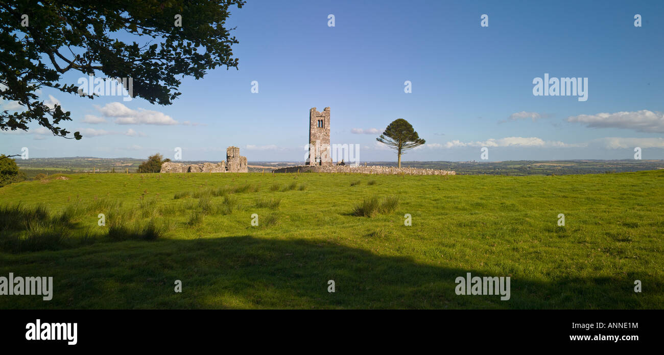 Slane Hill and Abbey, County Meath, Ireland Stock Photo Alamy