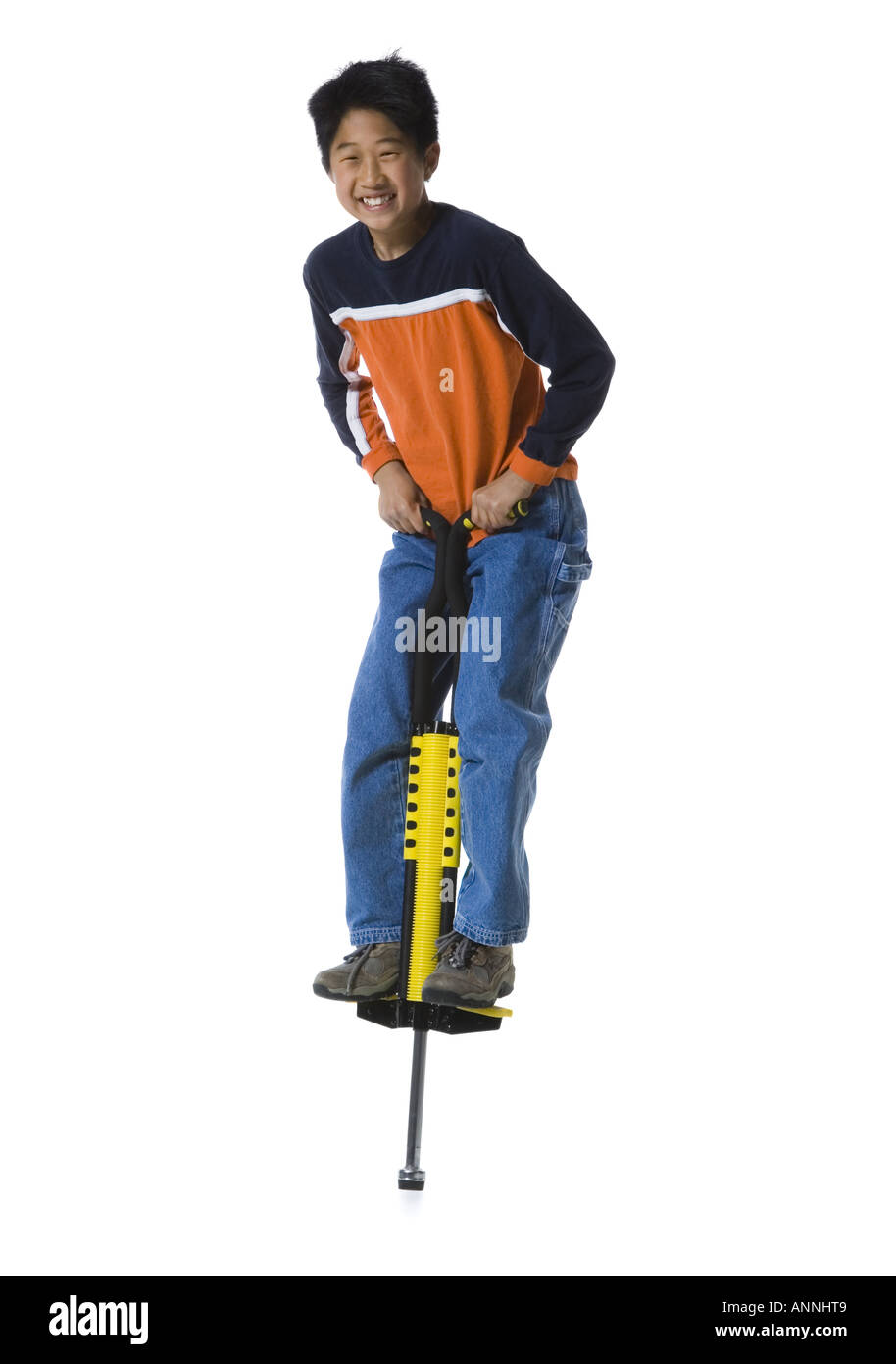 pogo stick jumping