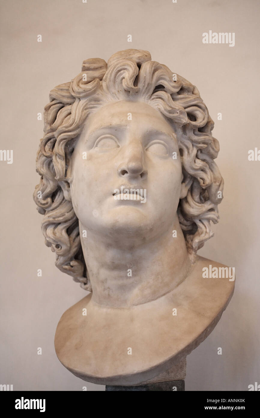 Bust of Alexander Helios (Alessandro Helios), Capitoline museum, Rome