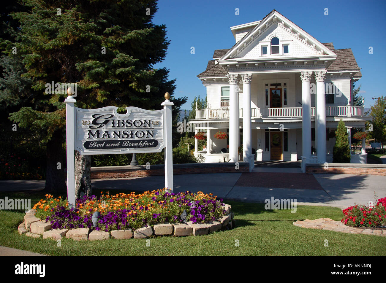 The Gibson Mansion, a traditional bed and breakfast, Missoula, Montana, USA  Stock Photo - Alamy
