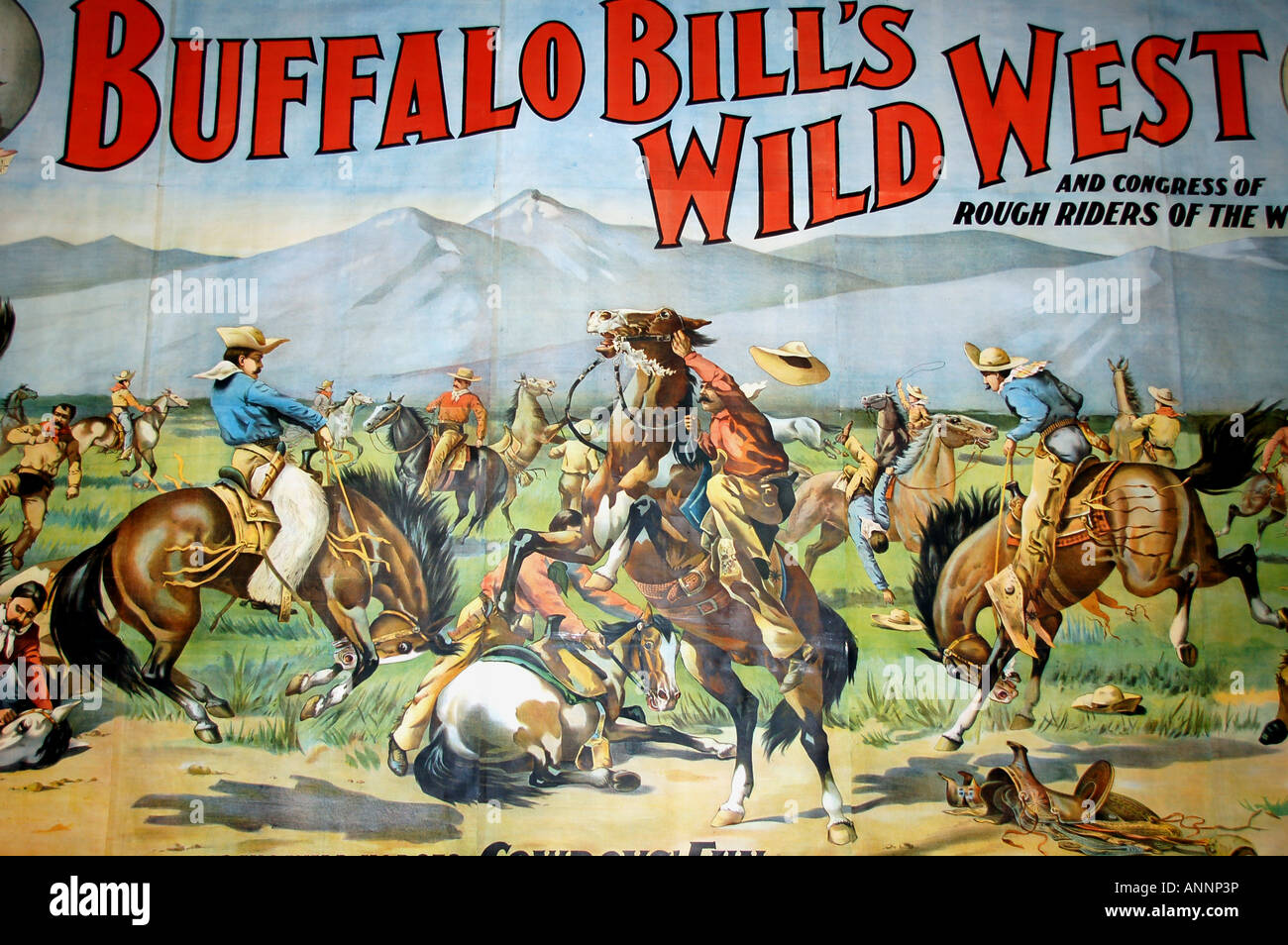 Buffalo Bill Wild West Show Poster High Resolution Stock Photography and  Images - Alamy