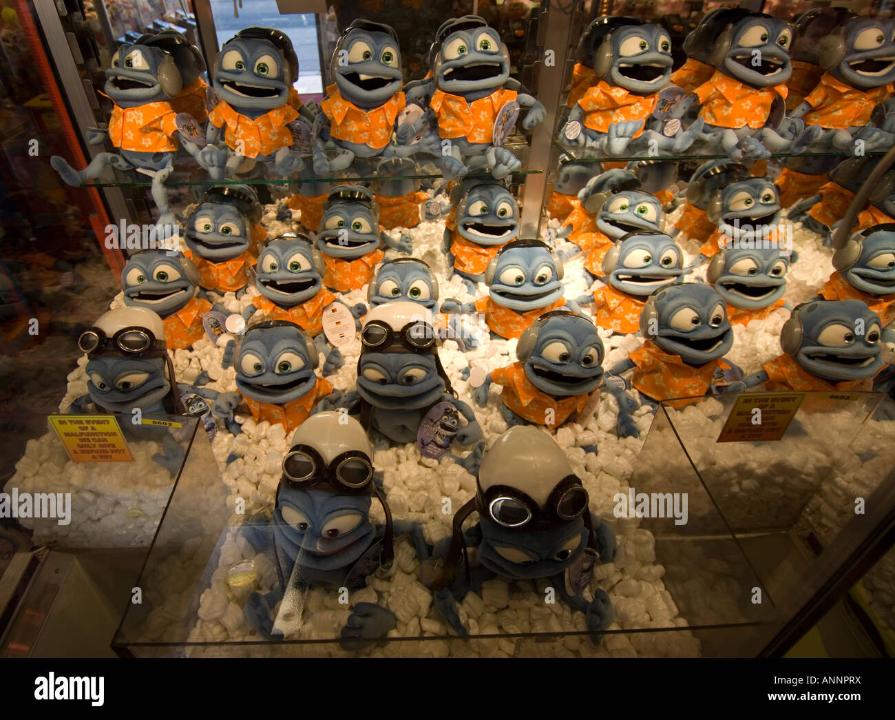 Crazy Frog Arcade Game Stock Photo - Alamy