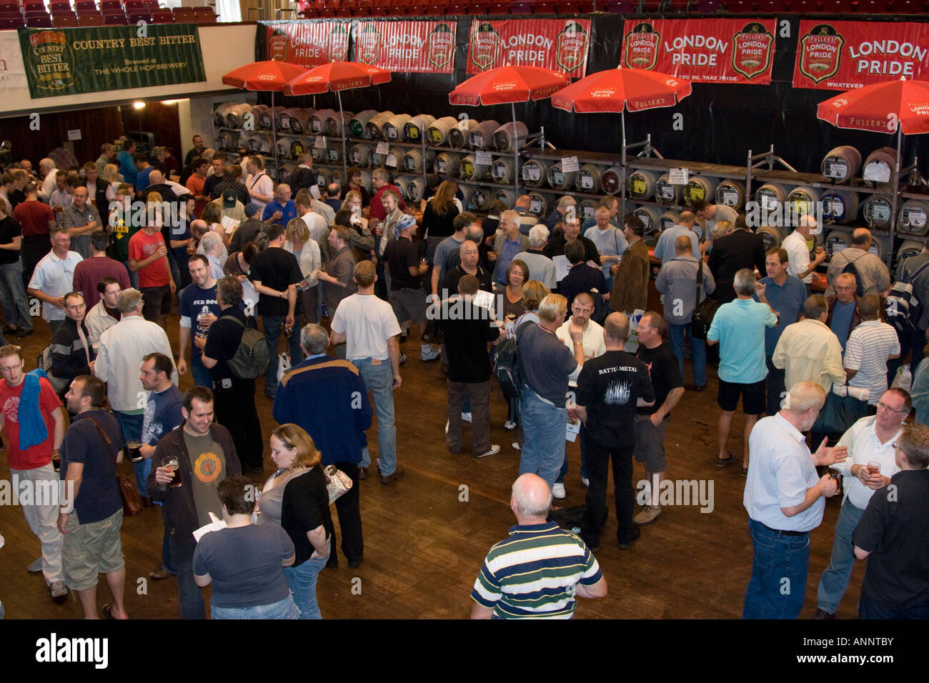 Beer festival St Albans Herts Stock Photo Alamy