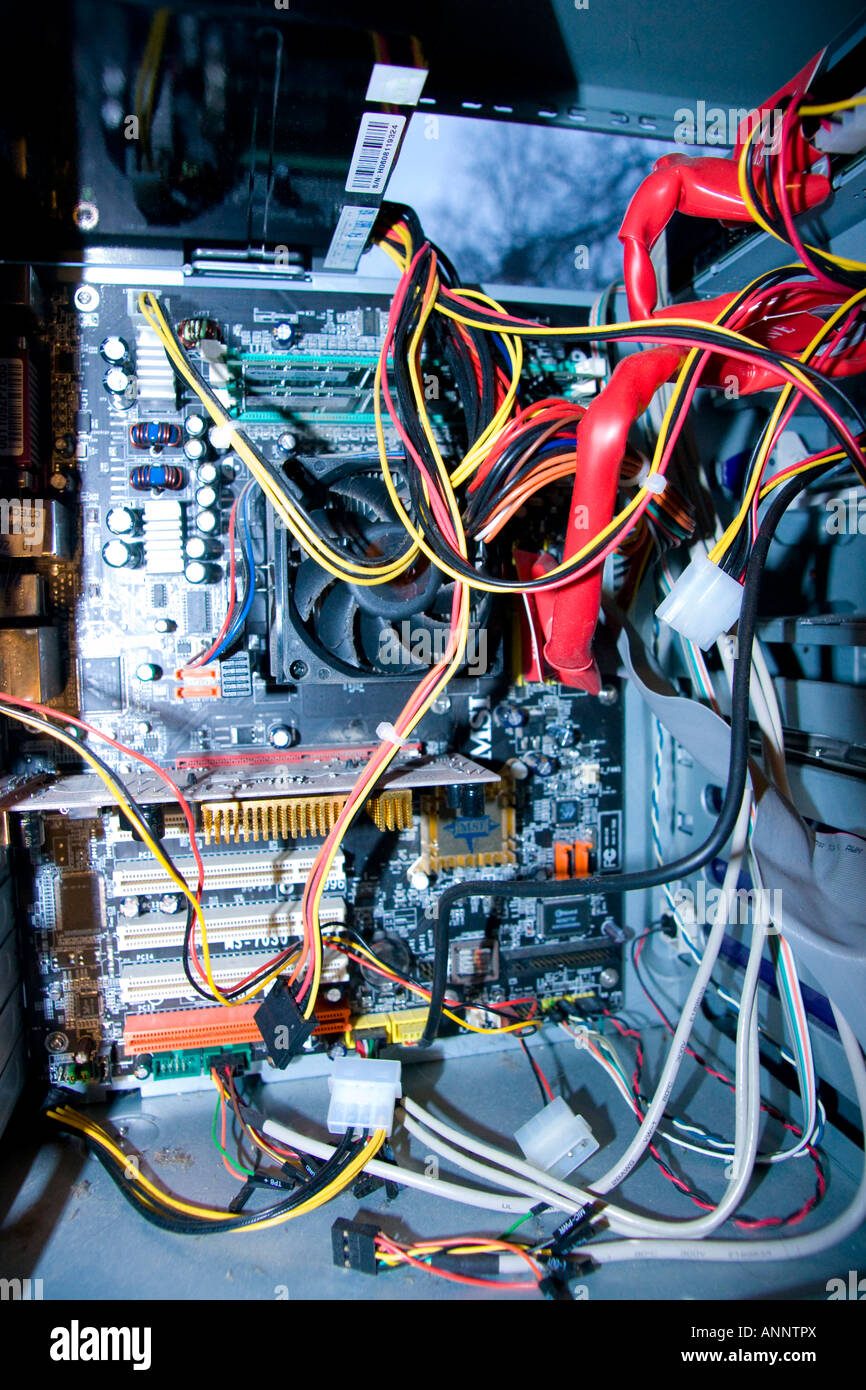 Desktop Computer Interior Desktop pc tower hi-res stock photography and images - Alamy