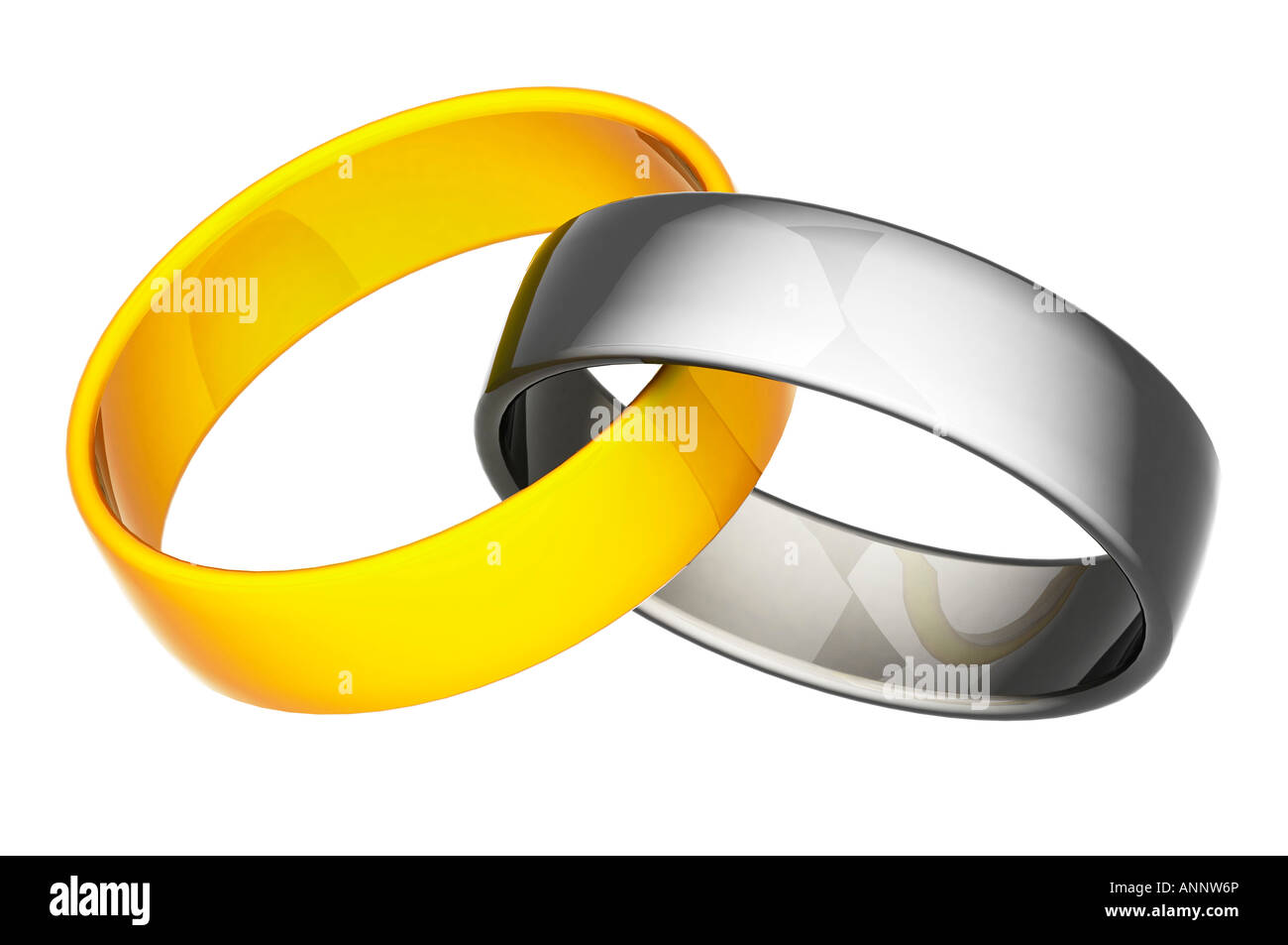 Platinum interlocking diamond ring and band — Grinstein Jewelry & Design