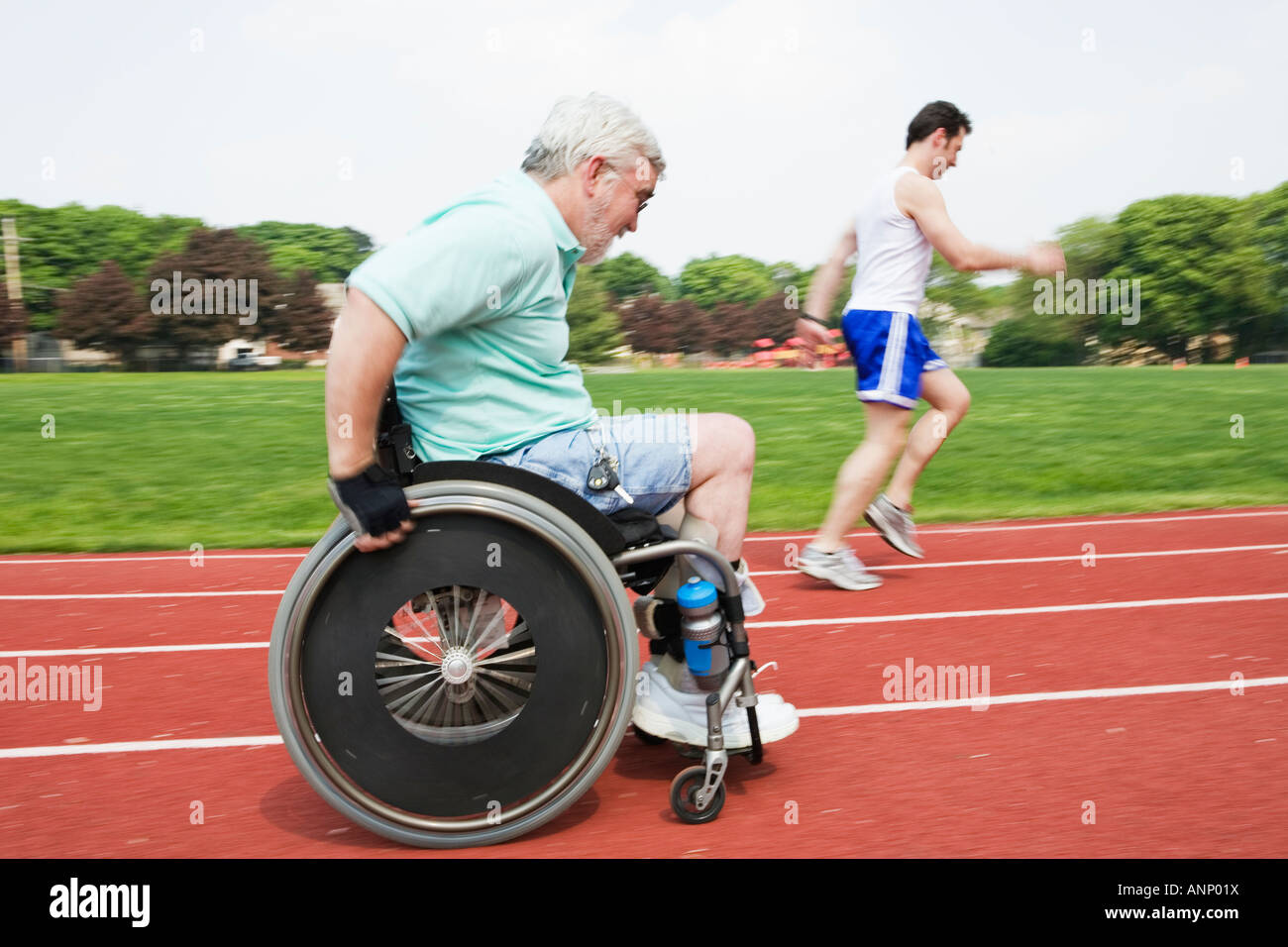 Wheelchair Race Track High Resolution Stock Photography and Images - Alamy