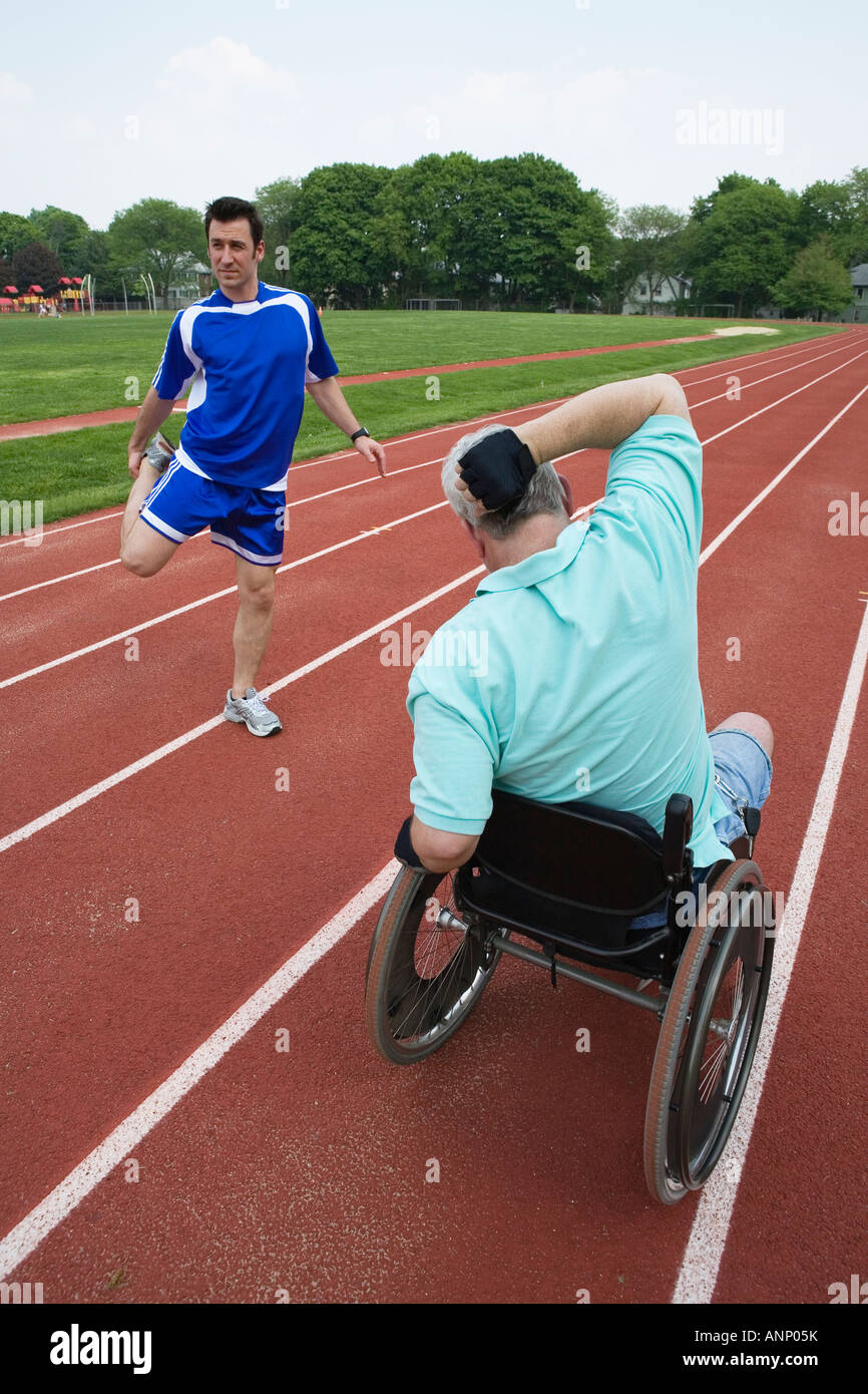 Wheelchair young racer hi-res stock photography and images - Alamy
