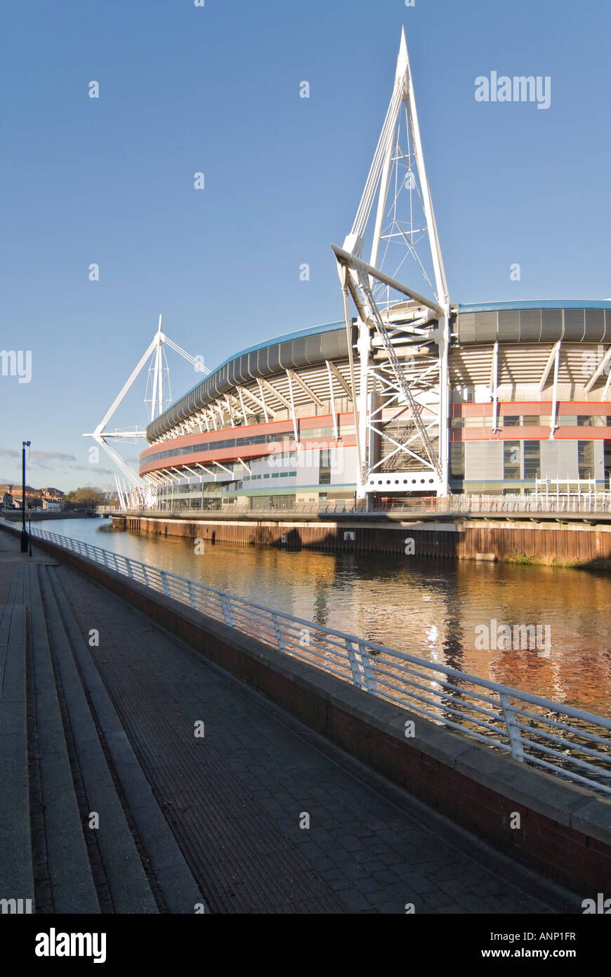 Vertical view of the Millennium Stadium (Stadiwm y Mileniwm) or the newly named Principality Vertical view of the Millennium Stadium (Stadiwm y Mileniwm) or the newly named Principality