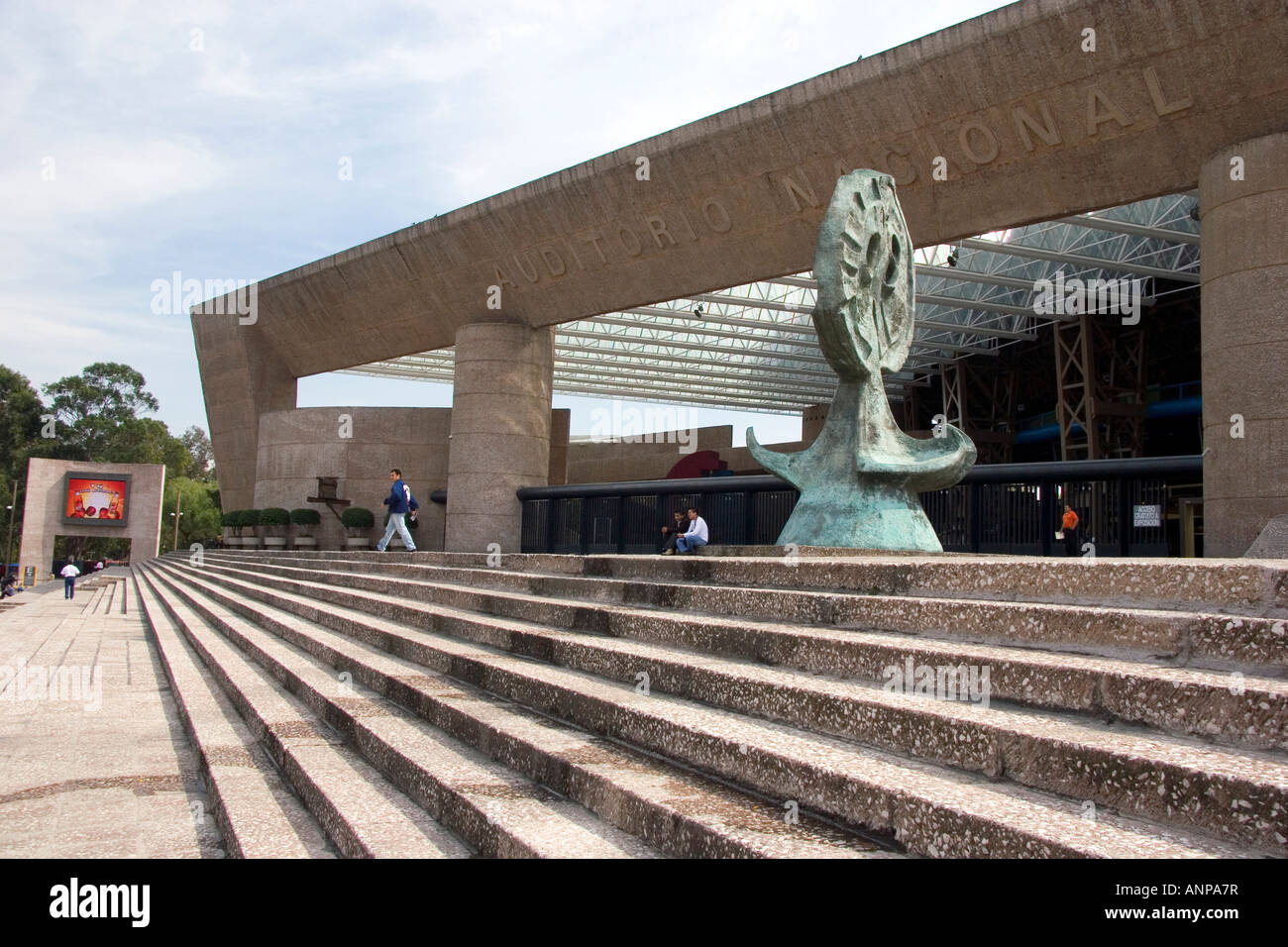 The National Auditorium in Mexico City Mexico Stock Photo