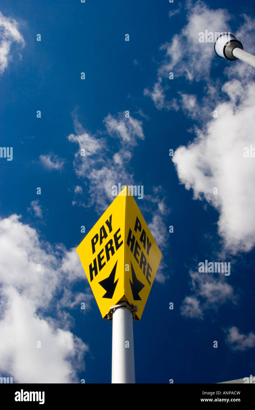 Yellow triangle sign car hi-res stock photography and images - Alamy