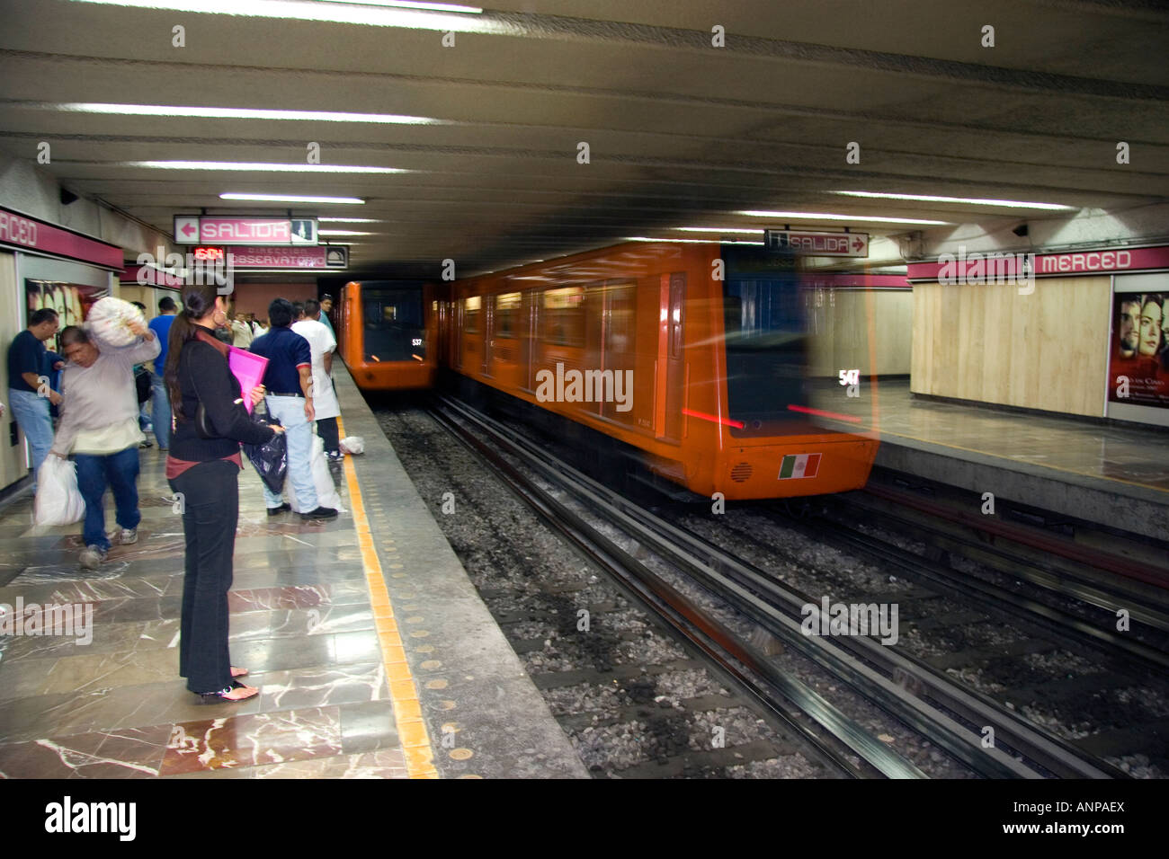 Mexico city metro subway hires stock photography and images Alamy