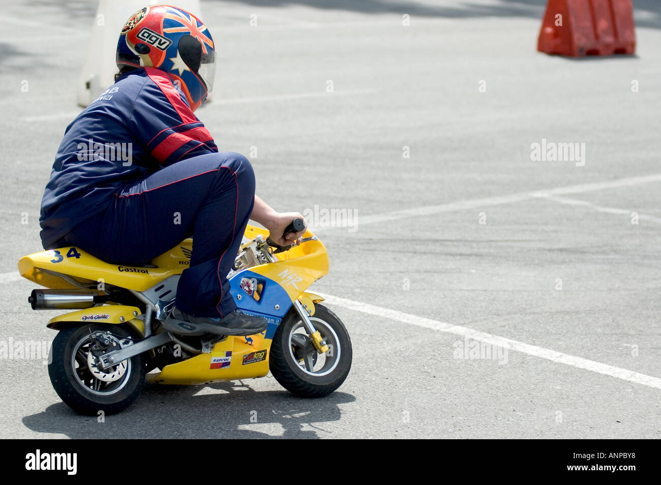 Minibile Racing Stock Photo - Download Image Now - Motorcycle, Small,  Cycling - iStock