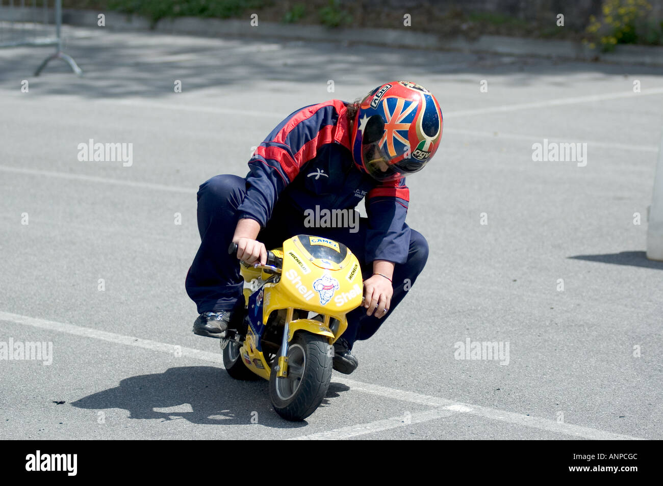 tiny motorbike