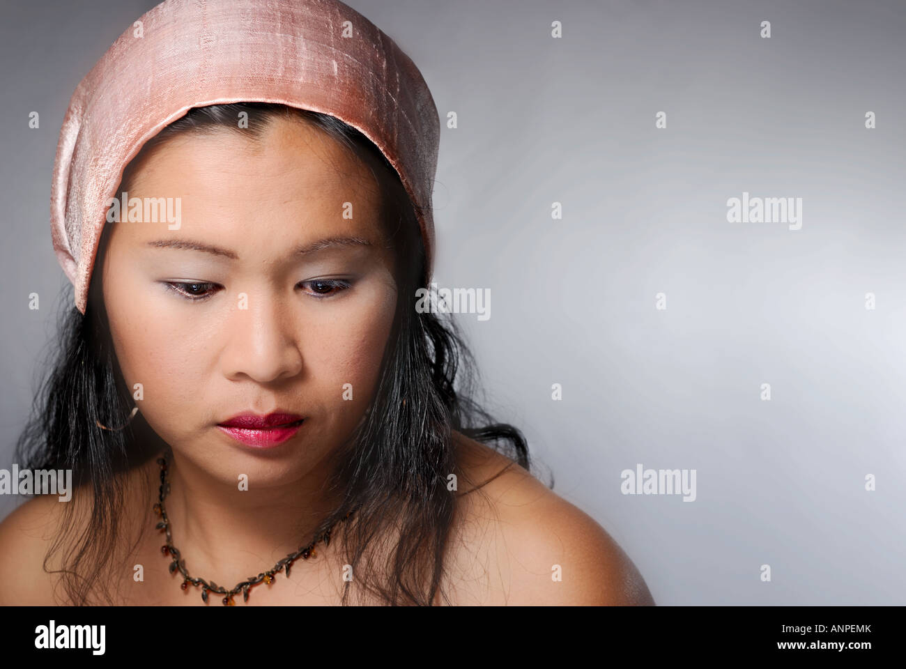 A Thai Woman Stock Photo - Alamy