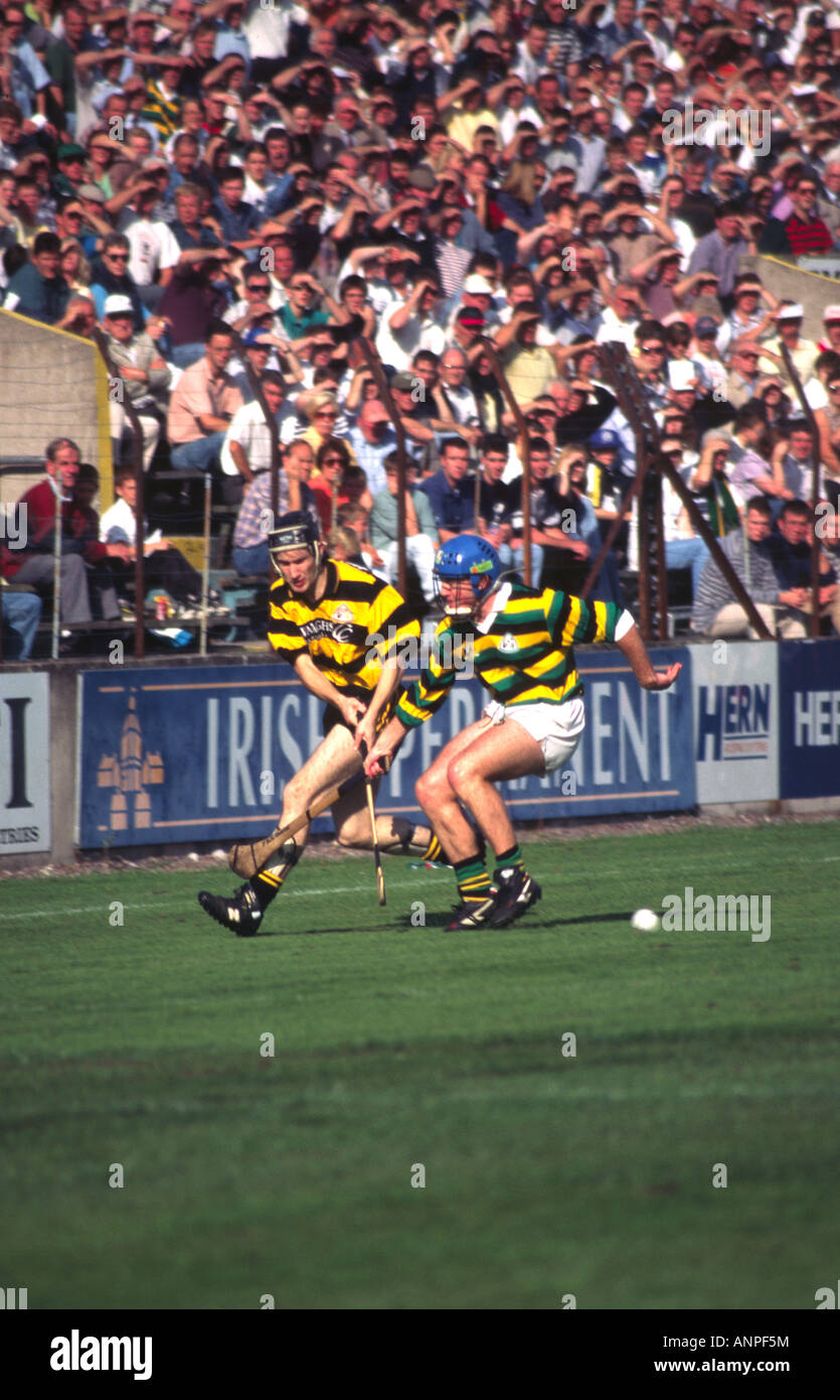 hurling match Cork Ireland Stock Photo Alamy