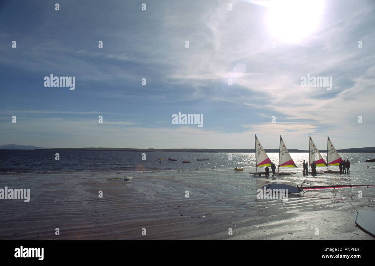 Bech Topper Toppers on a beach Stock Photo - Alamy