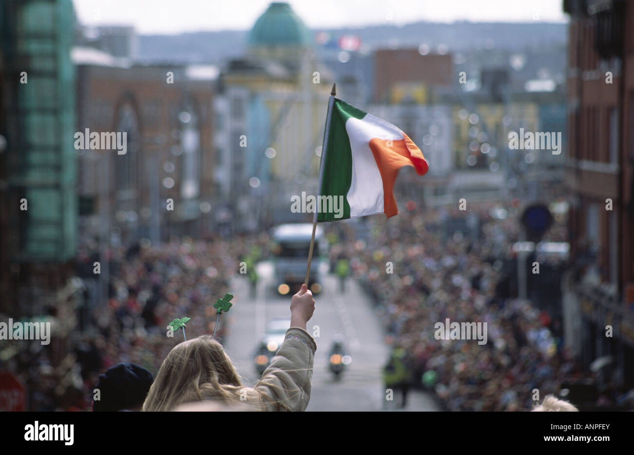 St Patricks Day Parade, CorkCity, Ireland Stock Photo Alamy