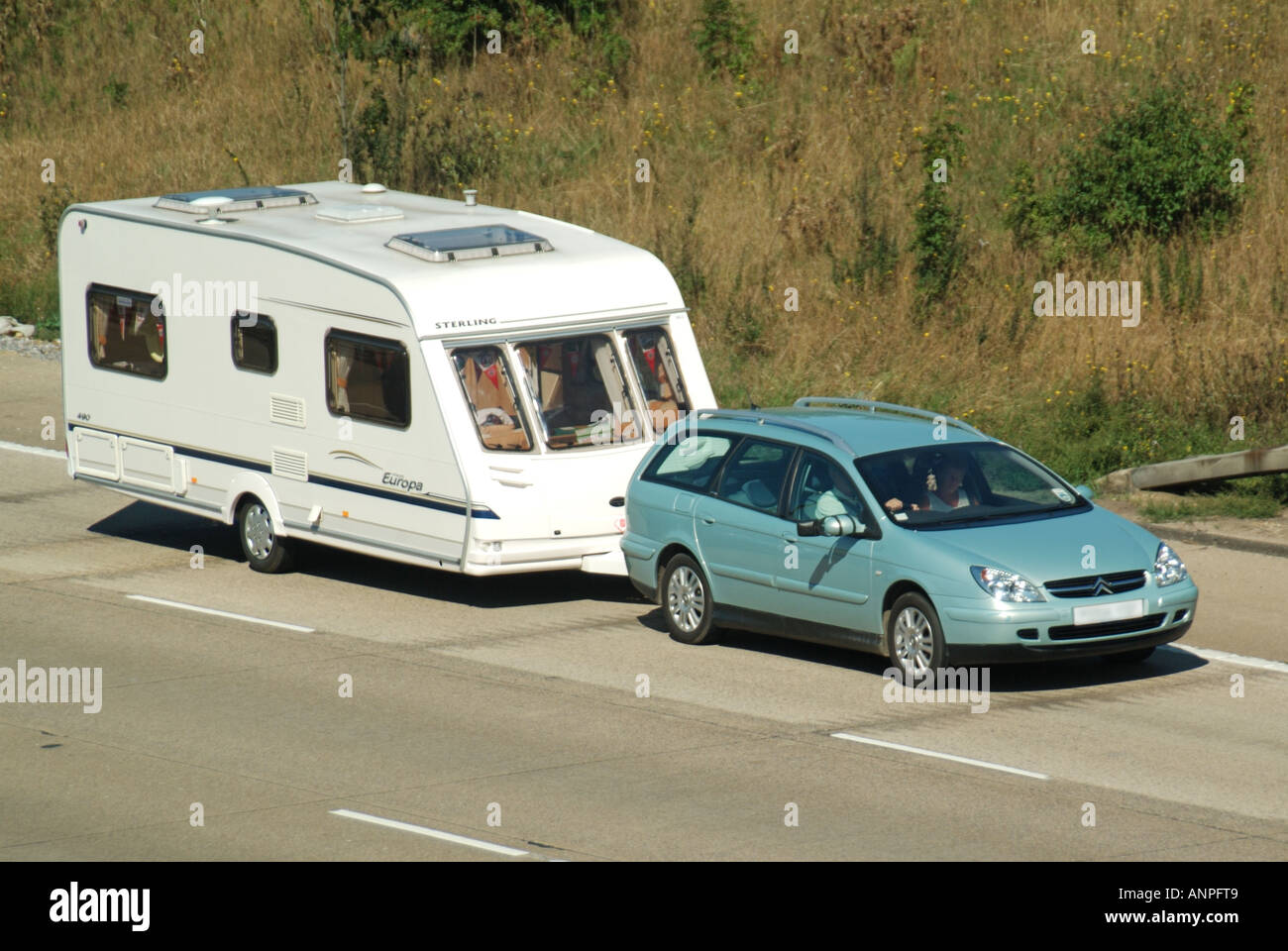 Car Towing Caravan High Resolution Stock Photography and Images Alamy