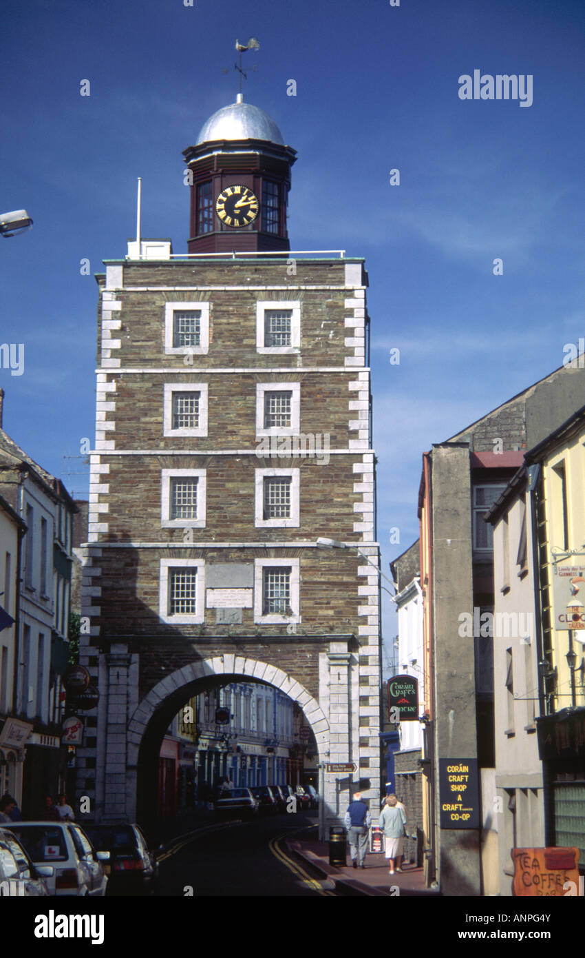 Clock gate tower, Youghal, Co Cork, Ireland Stock Photo Alamy