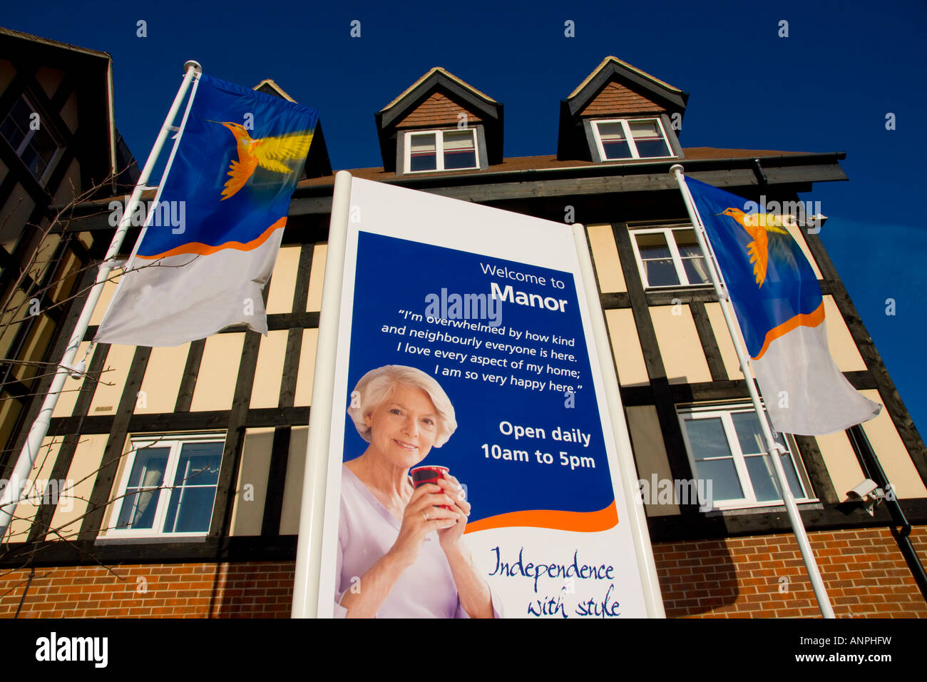 UK housing retirement Stock Photo Alamy