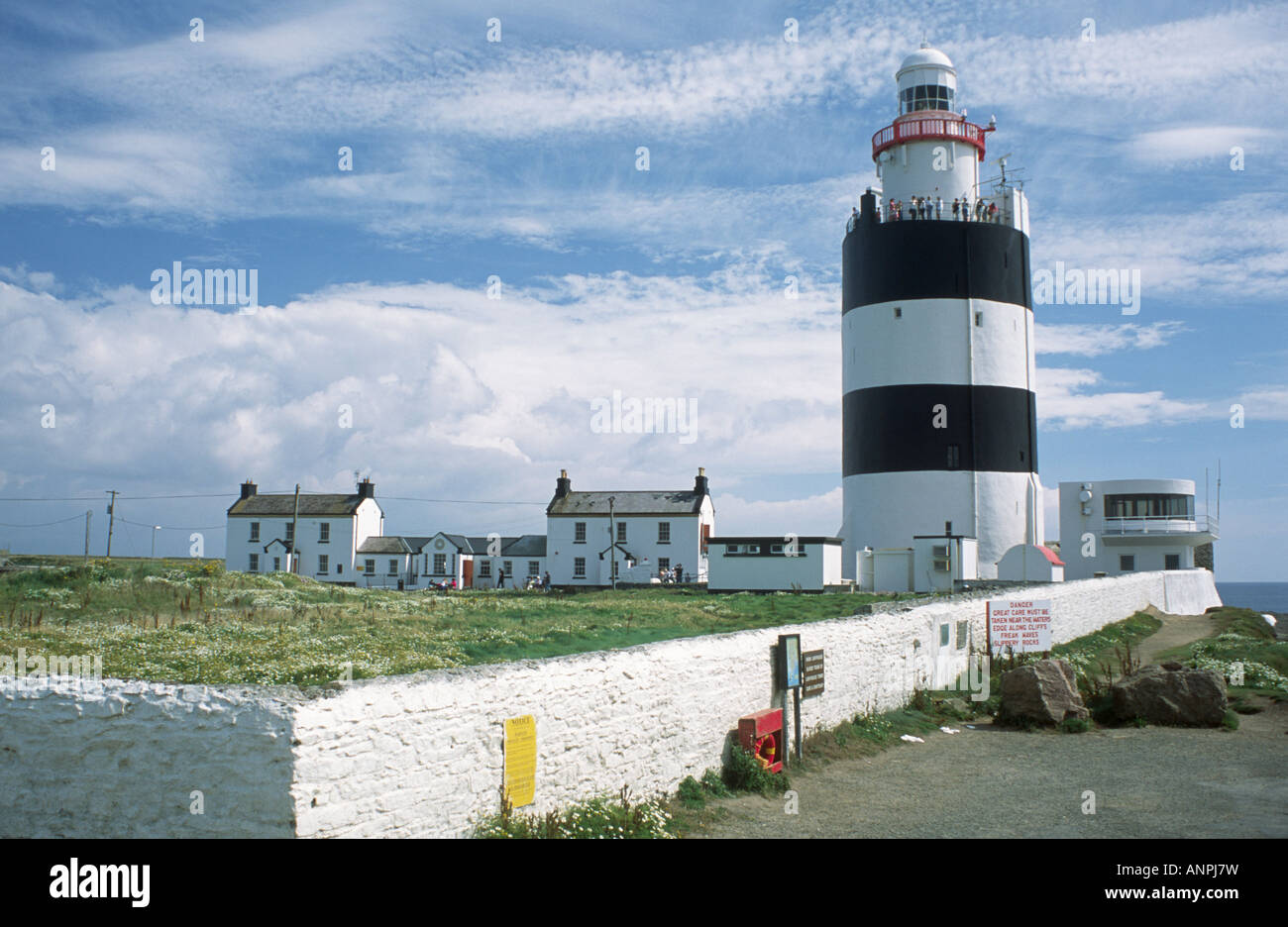 Hook head Norman lighthouse Co Wexford Ireland Stock Photo Alamy