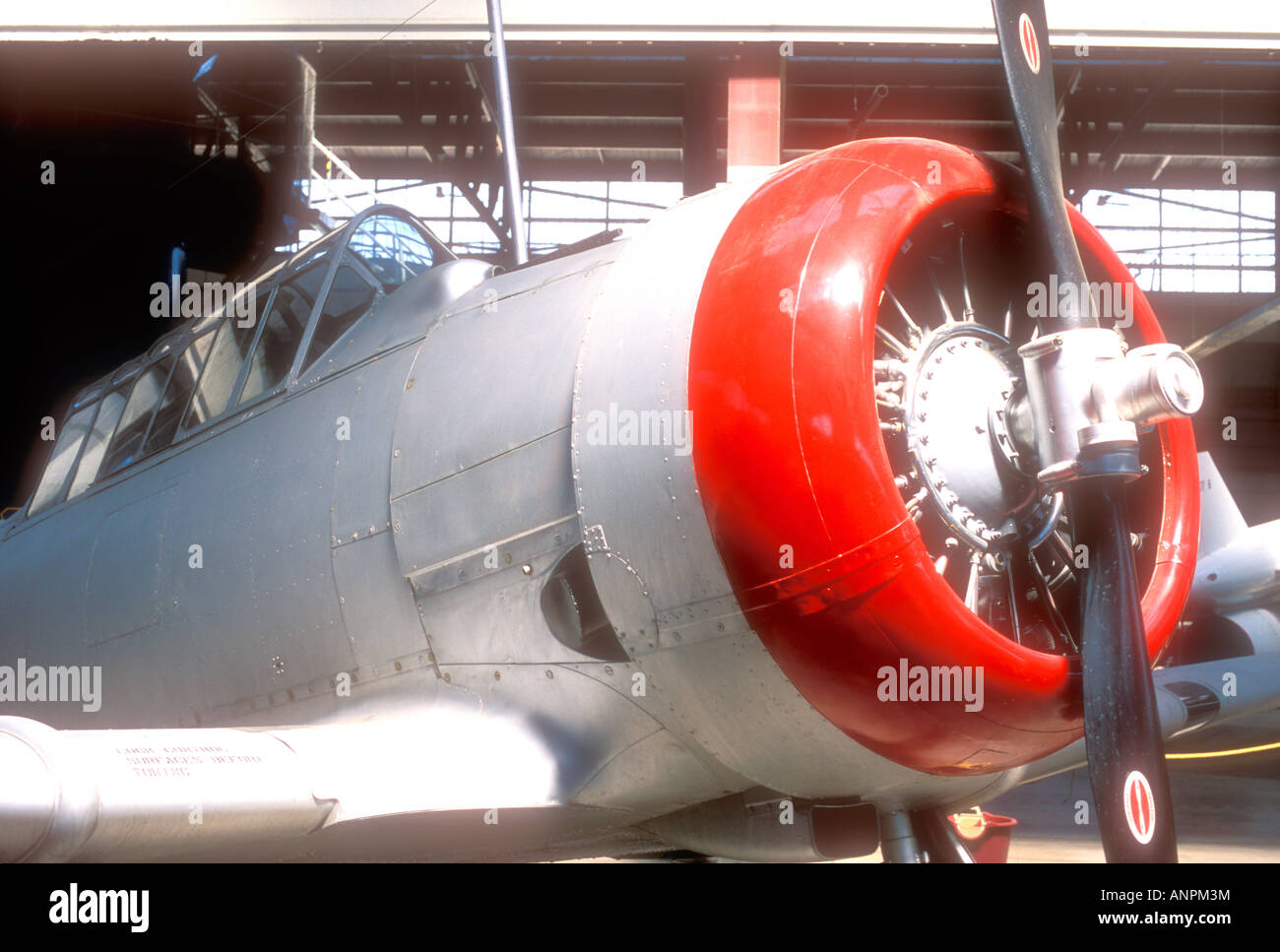 AT-6B Texan flight training aircraft Stock Photo