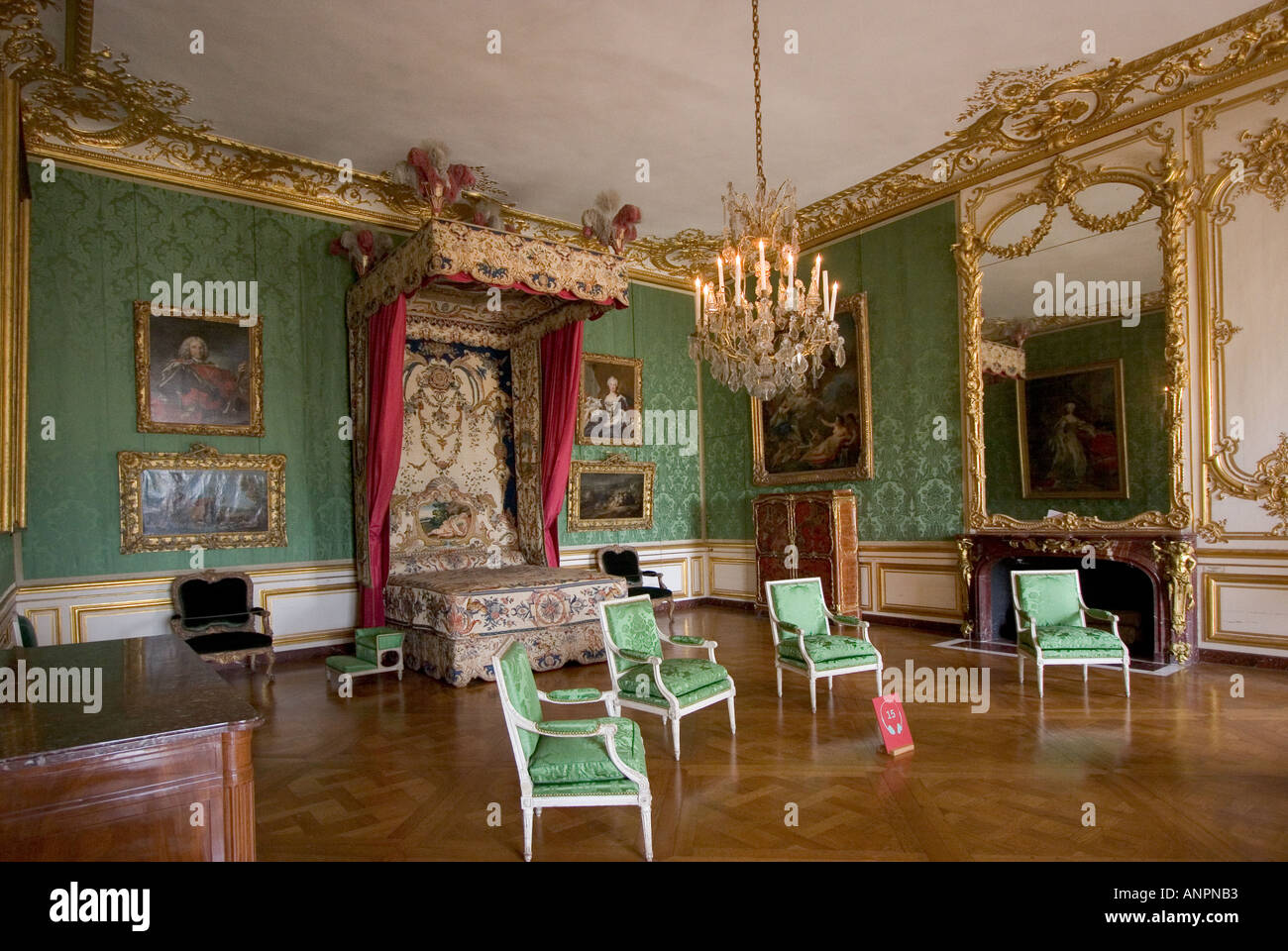 The Dauphin's and Dauphine's Apartments Chateau de Versailles Paris