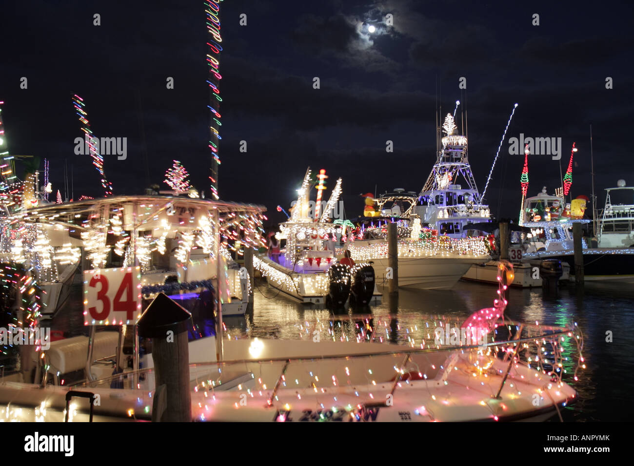 New Smyrna Beach Christmas Boat Parade 2022 Christmas Boat Parade Florida High Resolution Stock Photography And Images  - Alamy