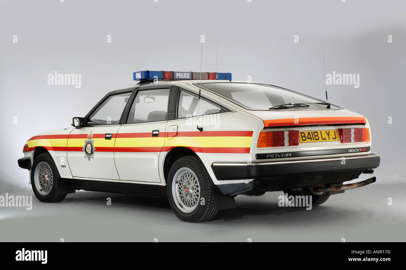 1984 Rover SD1 Police Car Stock Photo - Alamy