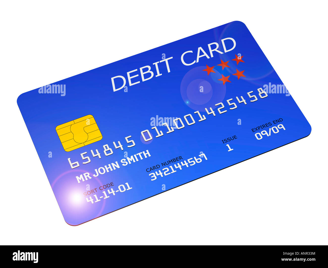 generic chip pin debit card ANR33M