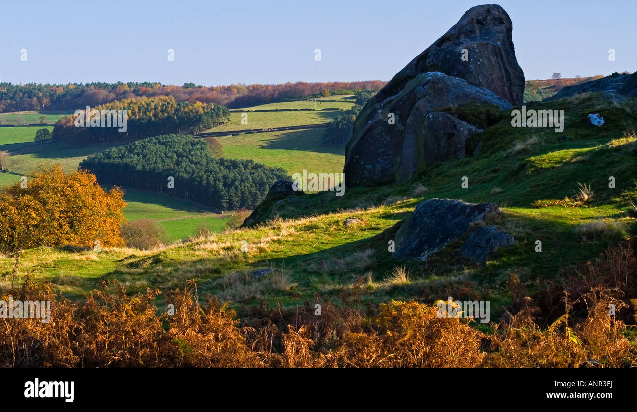 Cratcliffe rocks birchover hi-res stock photography and images - Alamy