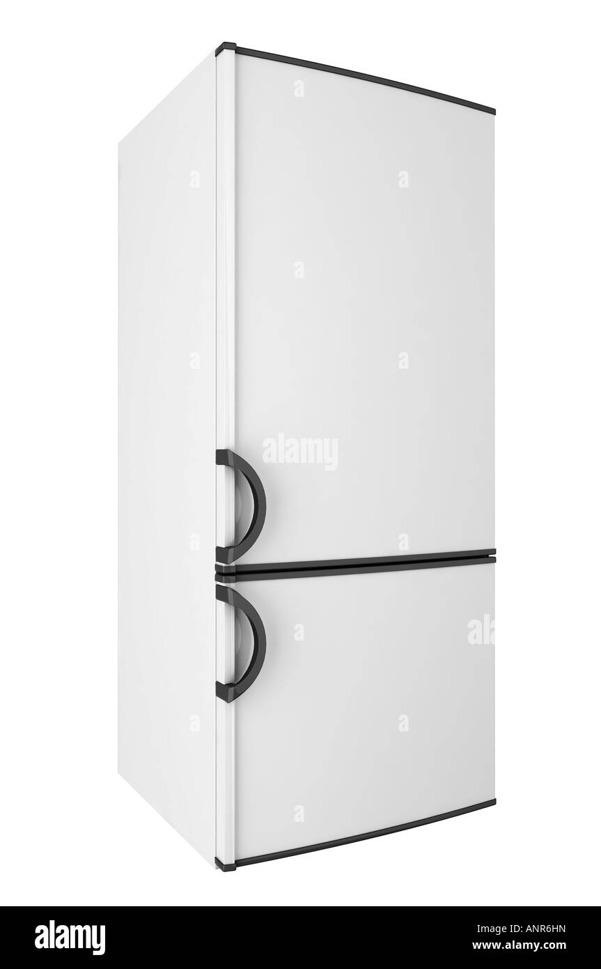 fridge freezer refrigerator Stock Photo