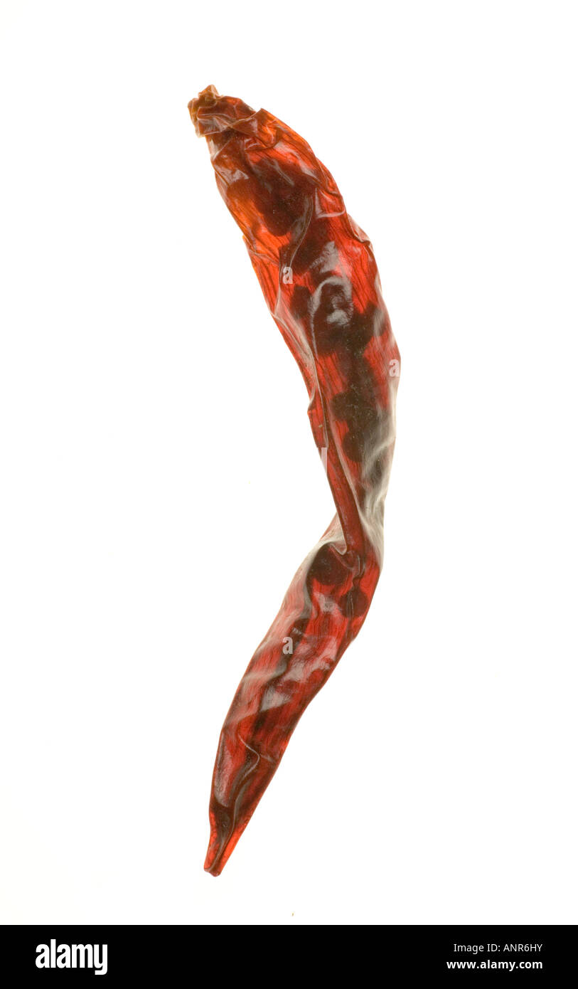 Dried Red Chilli Stock Photo