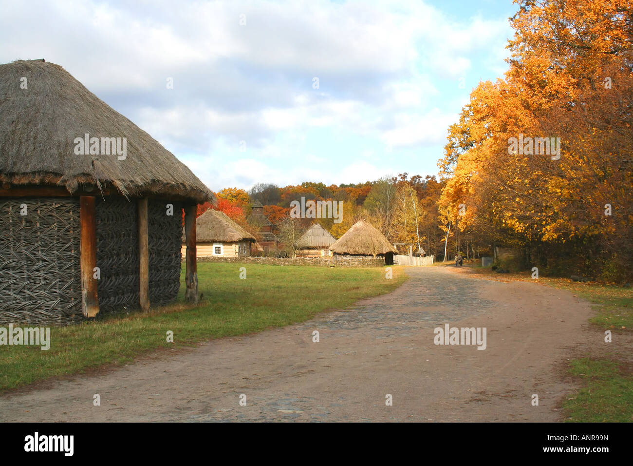 Autumn Landscape beautiful vivid nature Stock Photo - Alamy