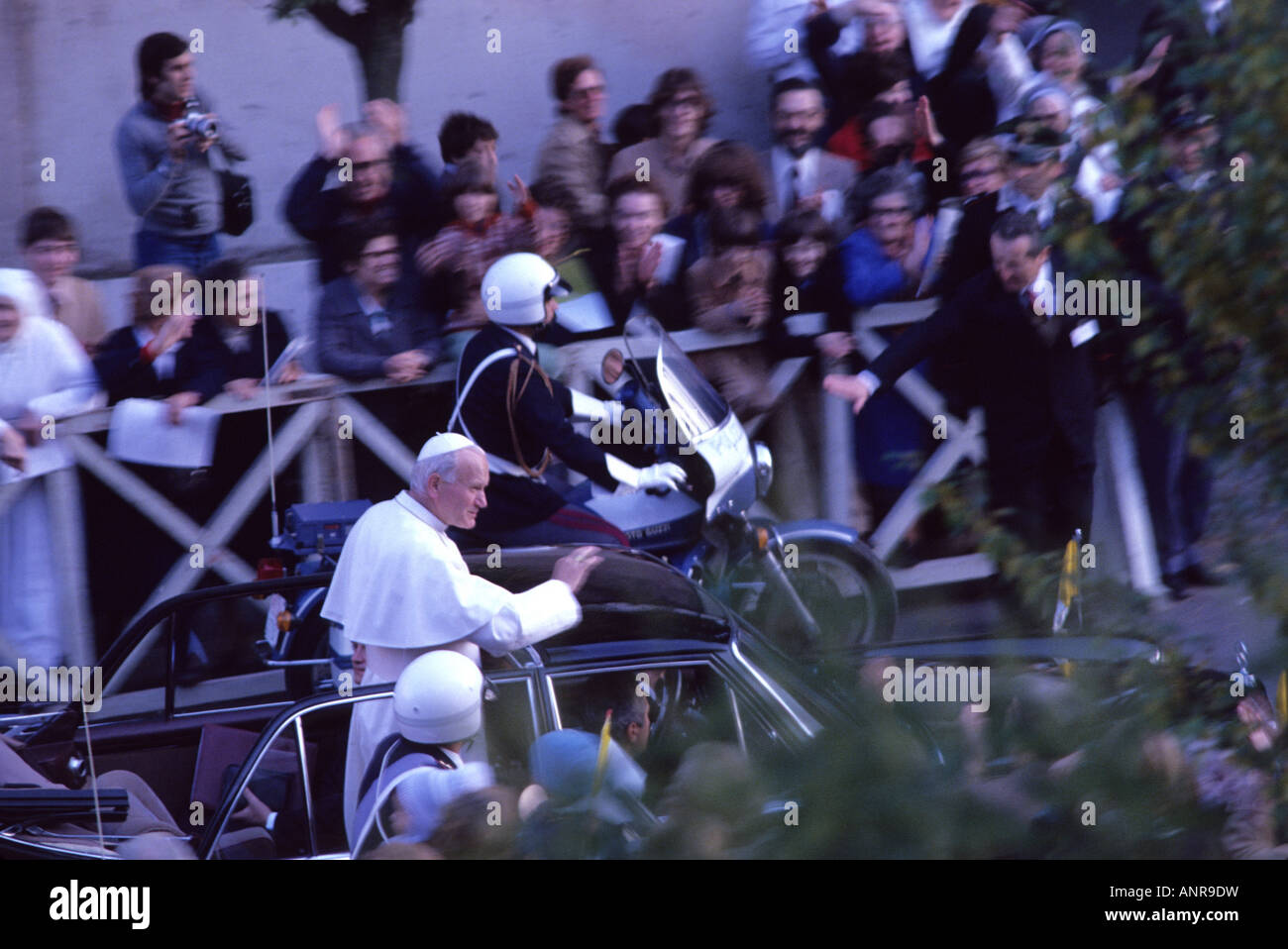 Pope John Paul II, Rome, Italy Stock Photo