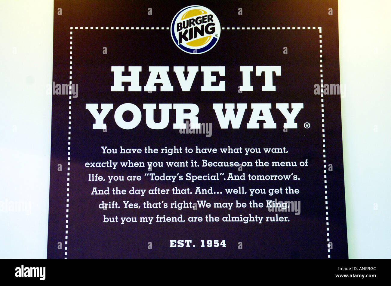 Have It Your Way