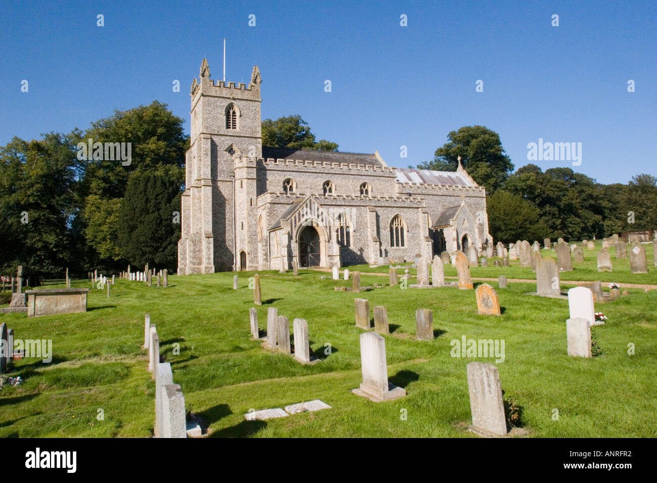 St Mary's Church, East Raynham near Fakenham Norfolk GB UK Stock Photo