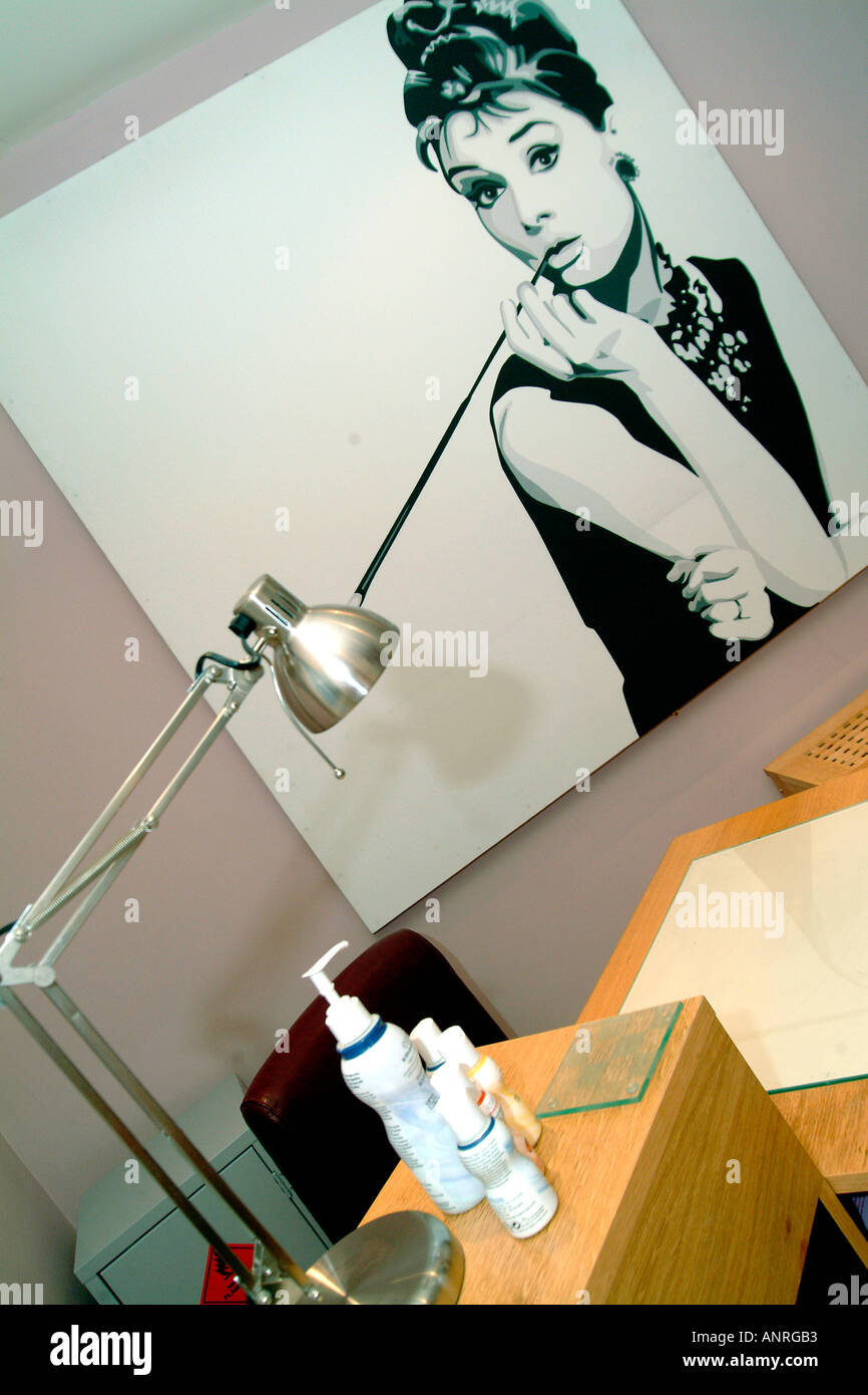 Alison Grinter getting a french Manicure at the Nail Lounge Kingly